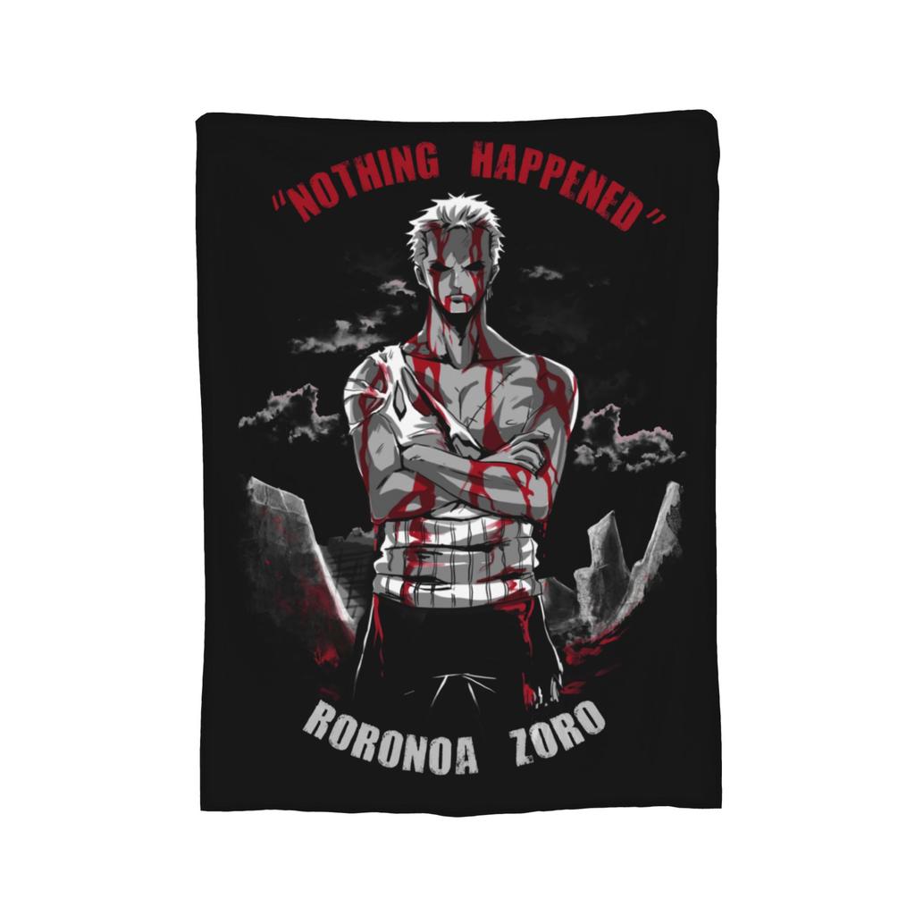 Luffy Gear 5 Flannel Throw Blankets Blanket for Home Bedroom Soft Bedspread,