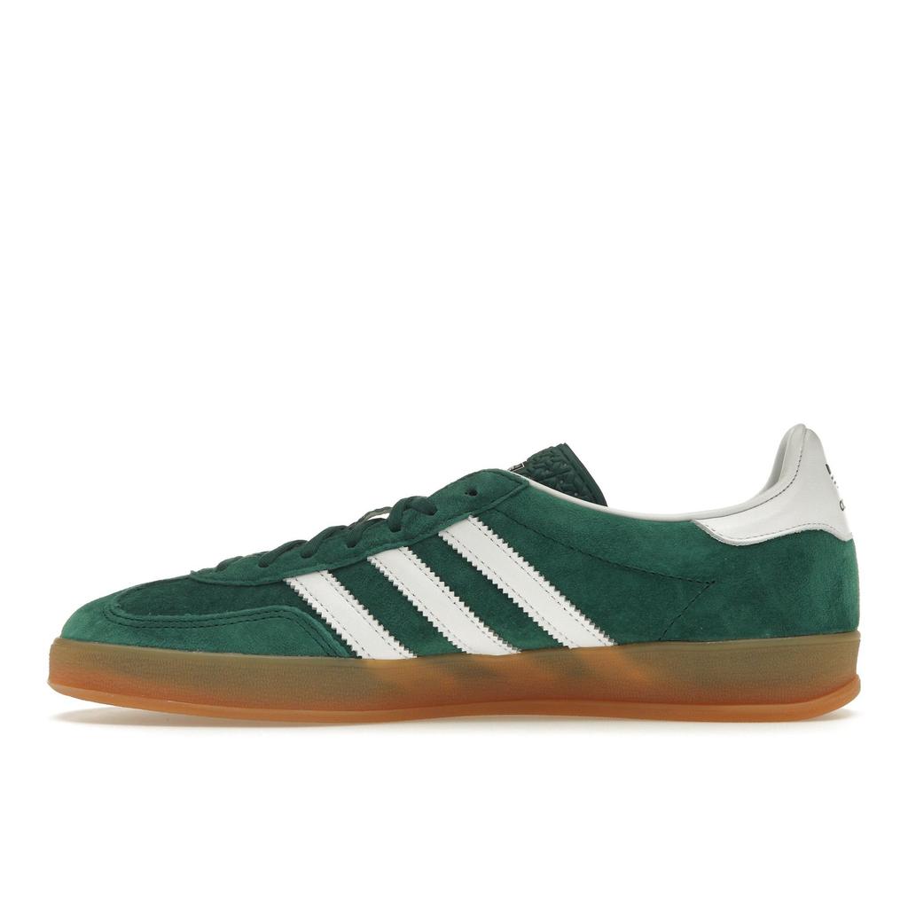 Adidas Кроссовки унисекс Gazelle Indoor Collegiate Green Gum, обувь-белая резинка-2 IG1596