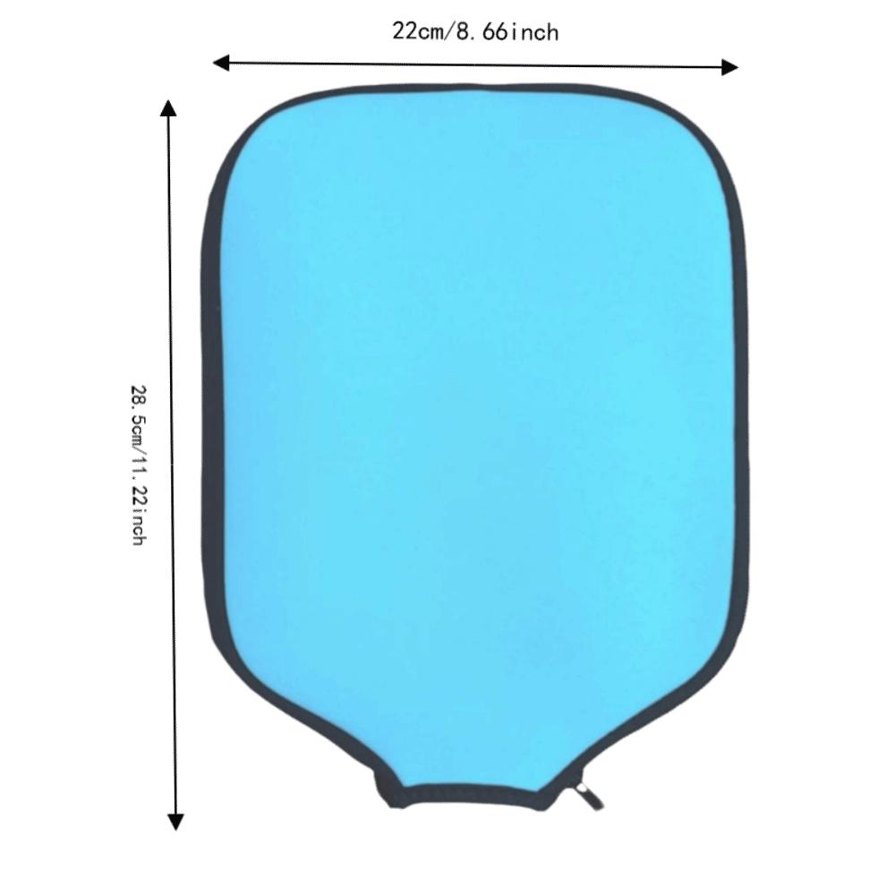 2PCS Lightweight Pickleball Paddle Case Soft Pickleball Paddle Sleeve For Pickleball
