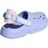 adidas Maxx Сабо Удобный Регулируемый Ремешок на Пятке Детские Сабо Детские сабо Кристально-Синий KI9314