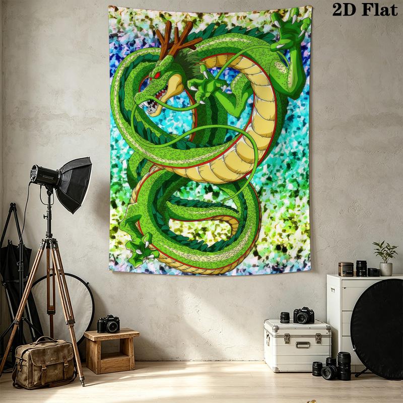 Shenron Wall Tapestry Aesthetic Wall Hanging Printed Fabric Blanket Decorative Tapestries For Bedroom Living Room Home Decor