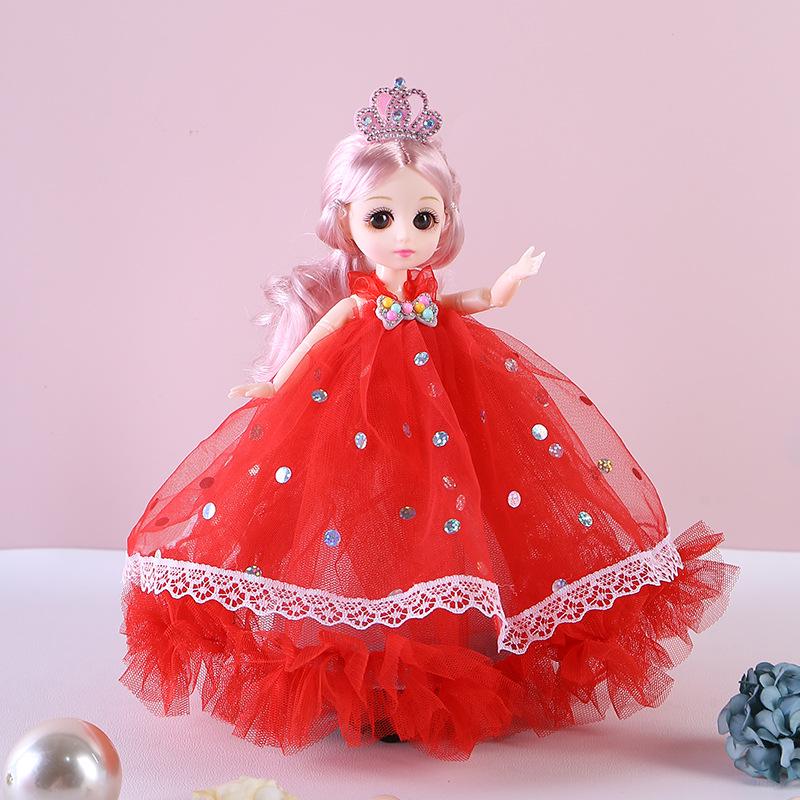 Кукла Барби-принцесса высотой 26 см, поющая, вращающаяся и танцующая с музыкой и огнями, детская игрушка.