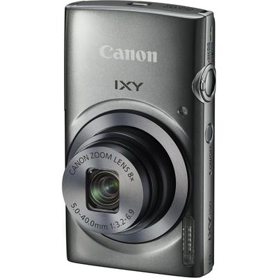 Восстановленная серебристая цифровая камера Canon IXY150 с 8-кратным оптическим зумом (IXY150(SL))