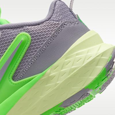 Kids' Sneakers Nike Team Hustle D 12 PS 'Grey Green'