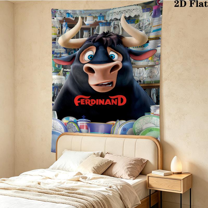 Ferdinand Wall Tapestry Aesthetic Wall Hanging Printed Fabric Blanket Decorative Tapestries For Bedroom Living Room Home Decor