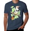 Watercolor Northern Flicker Woodpecker Tshirt Construction Work Tee Shirt
