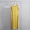 2025 New Sleeveless Cotton Rayon Slip Dress: Women's French Summer Beach Tank Maxi