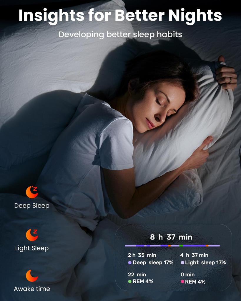 2025 Новые 1,72-дюймовые женские смарт-часы с ответом/вызовами/100 спортивными режимами, водонепроницаемость 1 АТМ, подходят для устройств Android и iPhone (Черный сплав)