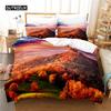 Landscape Painting Bedding Set Duvet Cover Set  3d Bedding Digital Printing Bed Linen Queen Size Bedding Set Fashion Design