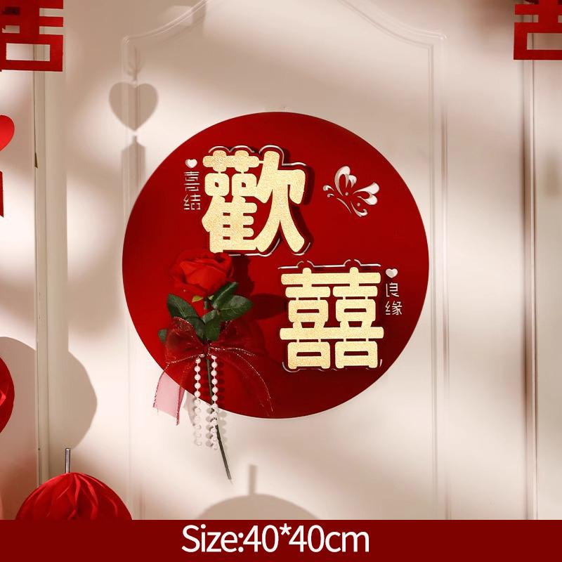 6 шт. Красные подвесные бумажные веера Набор бумажных вееров на китайский Новый год, свадьбу, с цветами, бумажное рукоделие, декор для фона, DIY, товары для вечеринок