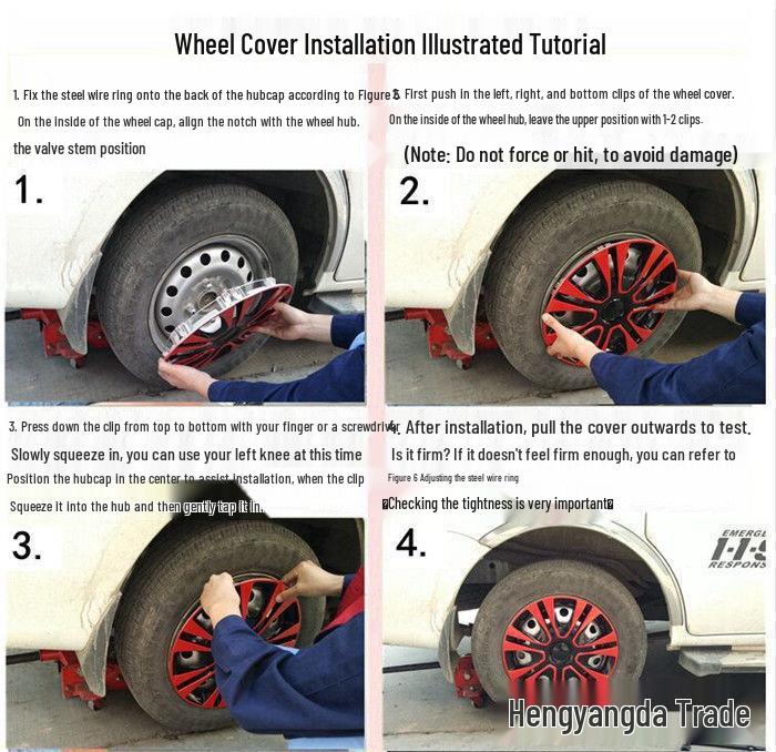 Wheel Hub Cap for Foton View Express G5/G7/G9, Monpak E, Katou T3, and Xiangling V1 Vehicles