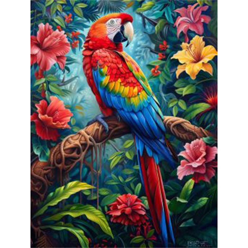 DIY 5D Алмазная картина Полная круглая Алмазная мозаика с изображением животных Ручная вышивка стразами Домашний декор Подарки