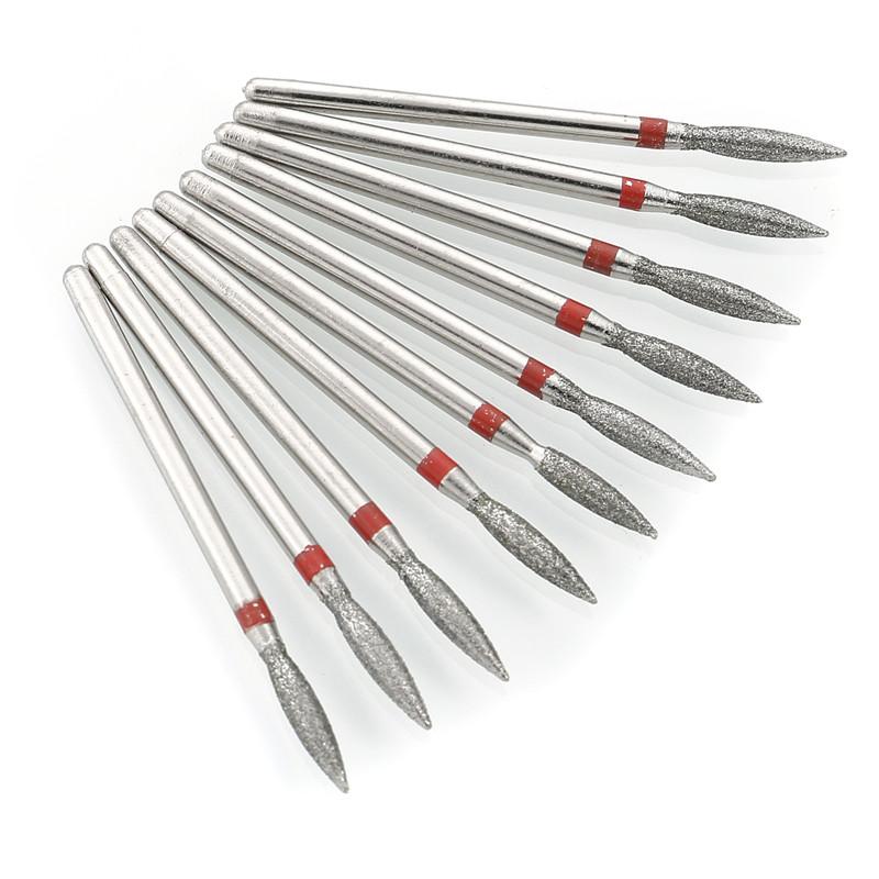 Алмазные сверла для ногтей, вращающиеся электрические фрезы для педикюра, маникюра, пилочки для кутикулы, инструменты для ногтей, аксессуары