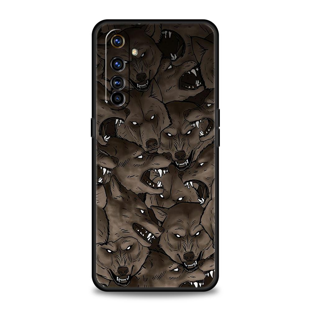 Чехол для телефона «Воющий волк на луне» для Oppo A17 A12 A57 A74 A16 Find X5 X6 A52 A53 A54 A15 Reno 6 Z 7 Pro A9 2020 5G Силиконовый чехол