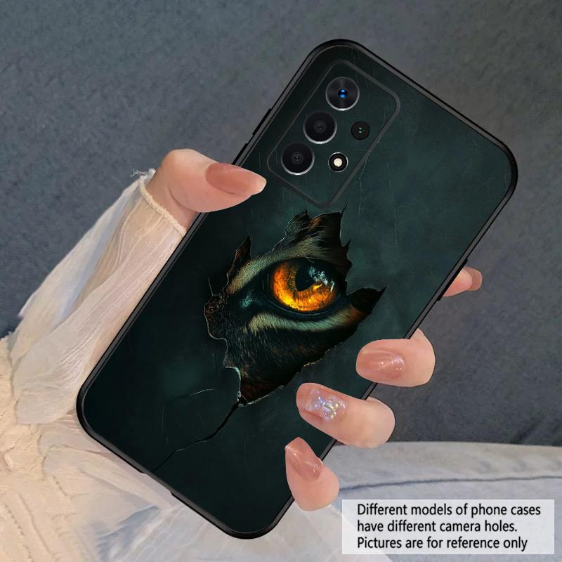 Светящаяся голова льва для Samsung A03 Core A 04 05 06 12 14 15 16 22 23 Galaxy A25 26 4G 34 35 52 53 56 71 73 90 5G мягкий чехол для телефона