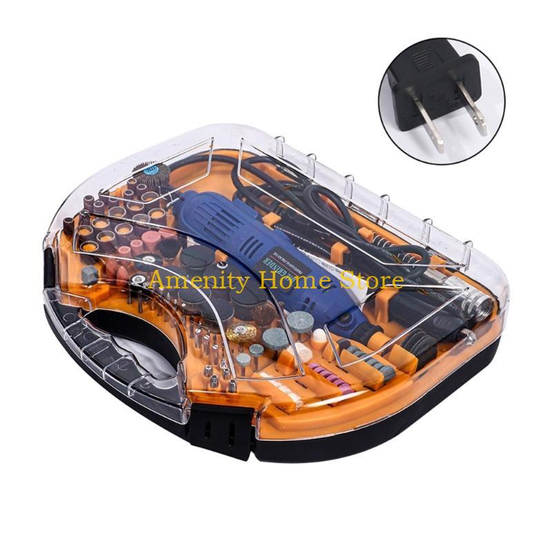 F26C 180W Rotary Tool Power Rotary Tools 6 Variable Speed Electric Drill Set
