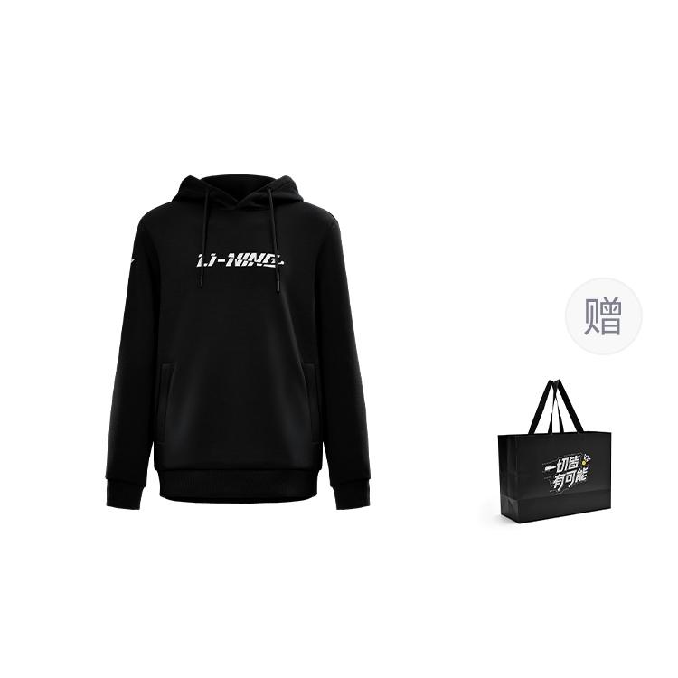 Свитшот для настольного тенниса Li Ning, унисекс, черный, AWDUG83-1