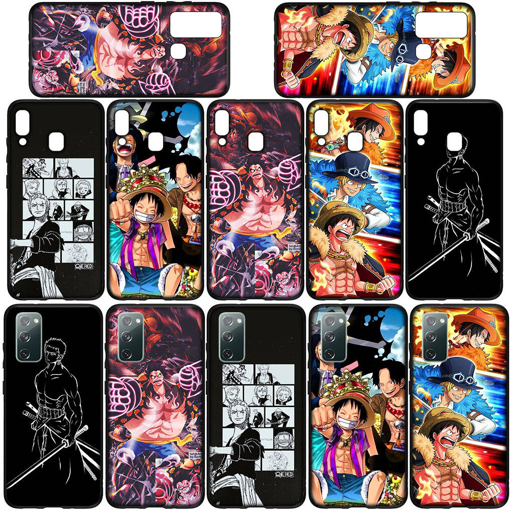 Phone Case for iPhone 17 15 16 Plus Redmi Note 14 12 11 13 Pro Max Huawei P30 P20 Lite OPPO A60 A40 A80 A18 A16 A54 Roronoa Zoro Luffy One Piece Cover