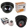 Warning Security Dome Surveillance Flashing LED Light Fake Monitor Dummy Camera CCTV
