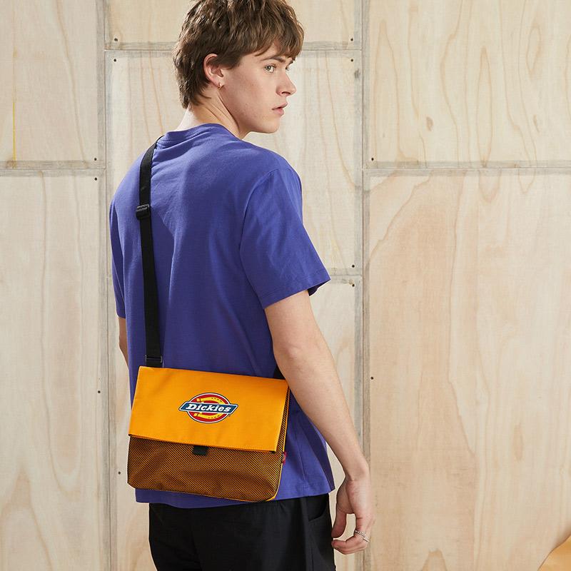 New Dickies Polyester Crossbody Bag, Shoulder Bag Unisex Orange DK010540YLX