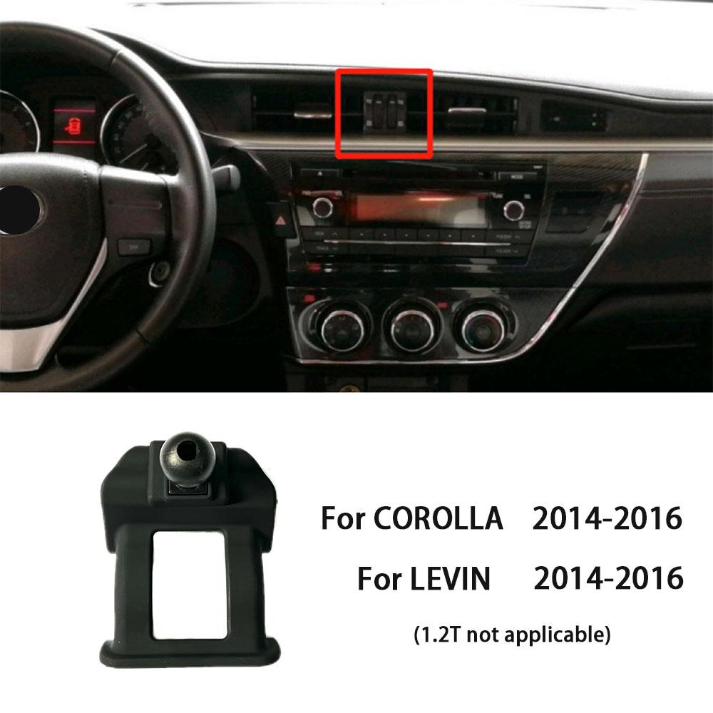 Для Toyota Подставка-держатель для телефона База Крепление RAV4 CAMRY COROLLA CH-R AlPHARD PRADO 2012 2013 2014 2015 2016 2017 2018 2019 2020 2021