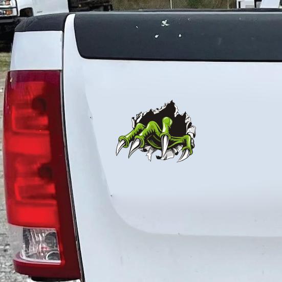 Призрачный коготь автомобильная наклейка устойчивая к атмосферным воздействиям самоклеящаяся авто внедорожник окно автомобиля кузов бампер украшение от царапин демон ручная отделка наклейка автомобиль