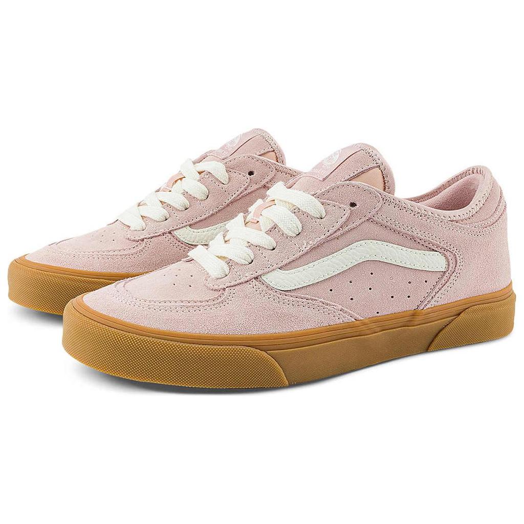 Vans Rowley Classic Comfortable Versatile Low-Top Skate Shoes Unisex Sneakers Light-Pink VN0009QJO3N
