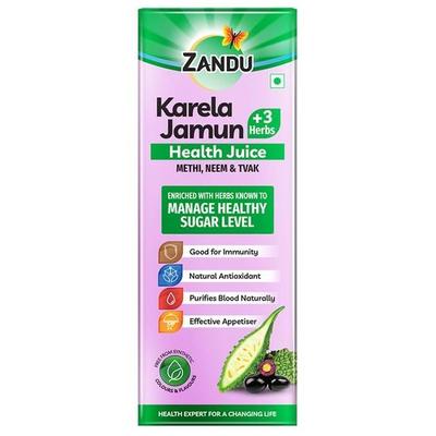 Carbamide Forte Zandu Карела Джамун Травяной сок 1 л