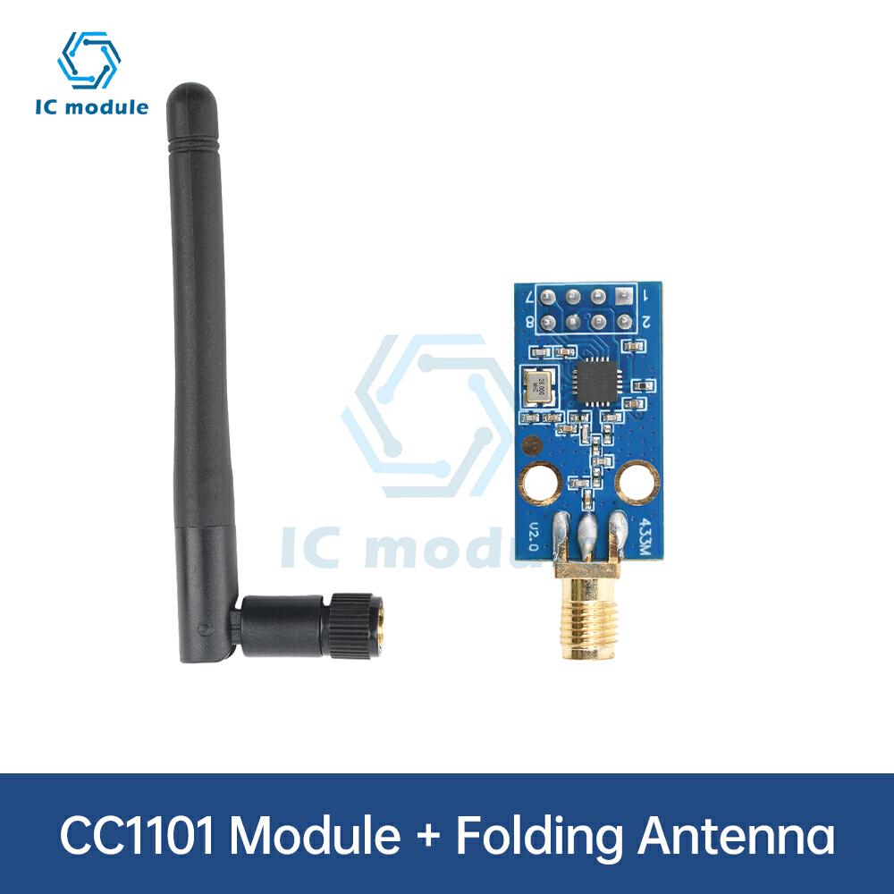 CC1101 433Mhz Wireless Transceiver RF Module Wireless RF Transceiver Module Data Transmission