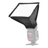 17 * 15cm/ 6.7 * 6in Mini Universal Camera Flash Softbox Speedlite Diffuser Foldable with Carry Bag