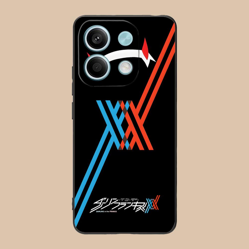 Дорогая Чехол для телефона FranXX Zero Two для POCO M6 M5 M4 M3 X7 X6 X5 X4 X3 F6 F5 F4 Pro GT 5G Cover с цветной печатью Роскошный Красивый