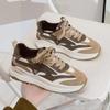 Женские туфли Mesh Argan Dad Shoes Женские туфли Осенняя мода Платформа Повседневная спортивная обувь Белые туфли