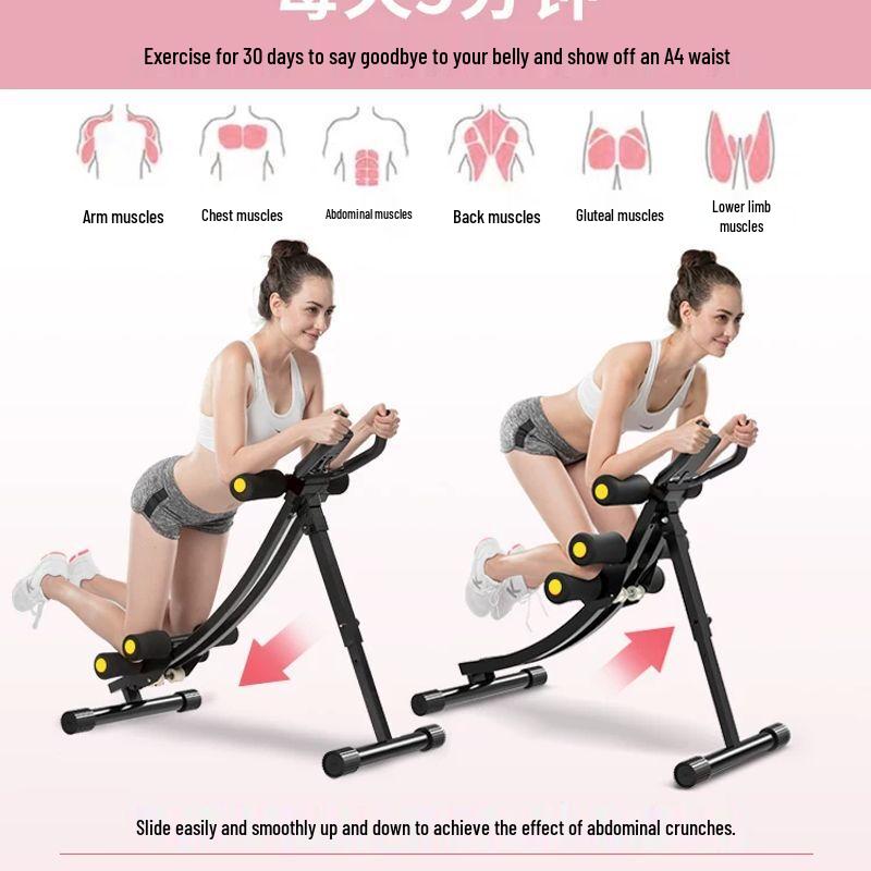 Автоматический abdominal roller с шестью колесами и возвратом