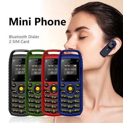 Bluetooth Набор Номера Мобильные Телефоны B25 Кнопочный Спортивный Телефон Портативный Мини Мобильный Телефон