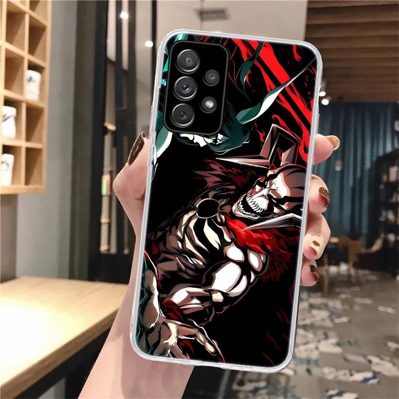 Kurosaki Ichigo Bleach Мягкий чехол для телефона для Samsung Galaxy A52 A42 A32 A12 A22 A51 A50S A30S A20S A10S A71 A41 A31 A21S A40 A20E