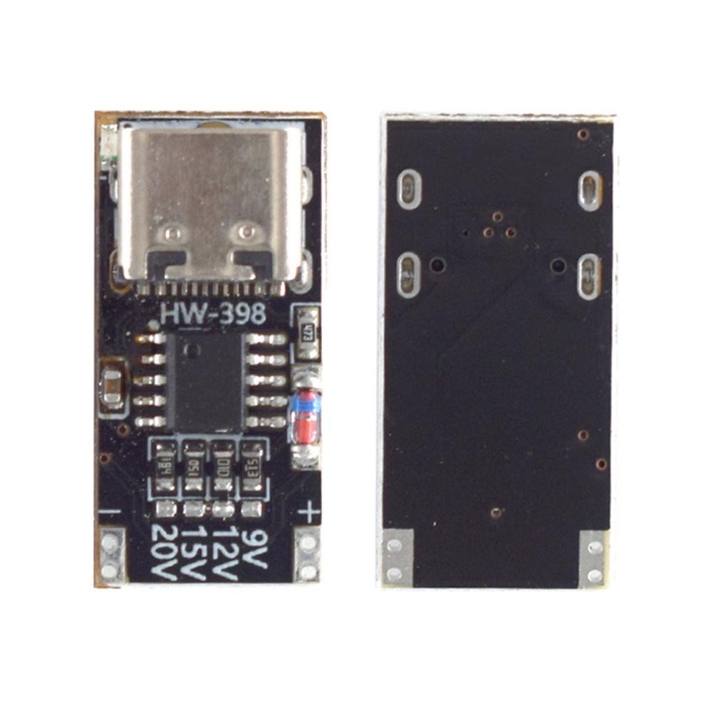Плата-обманка PD/QC/AFC Type-C USB модуль повышения напряжения 9В 12В 15В 20В быстрая зарядка триггер платы протокола напряжения PD3.0/2.0 FCP AFC