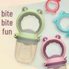 Froggy Multi-Color Fruit & Veggie Pacifier Rattle Supplement