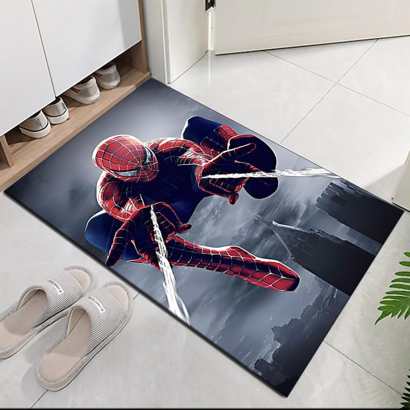 Spider Man Printed Carpet, for Office Chair Living Room Bedroom Kitchen Room Decor Gifts.