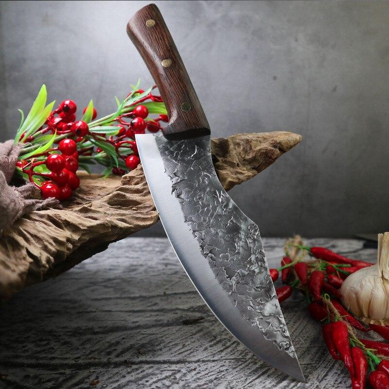 3 шт./компл., нож для обвалки, нож для мяса, японские ножи, кухонный нож шеф-повара ручной работы с точилкой для ножей
