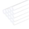 uxcell 15-Piece Acrylic Round Rods, 3/8" X 12", Clear Acrylic Dowel Rods, Acrylic Plastic Sticks for DIY Crafts, Lighting, Gardening, and Decoration,