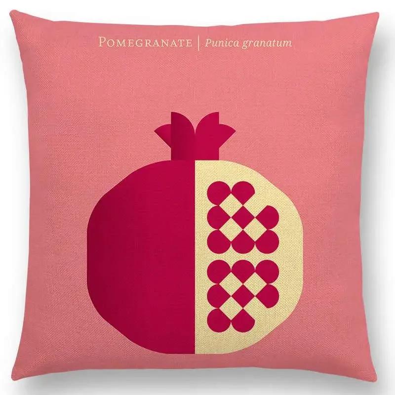 Прекрасные фрукты овощи наволочка лимон ананас авокадо ежевика лук свекла огурец наволочка на диванную подушку