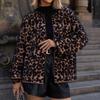 2024 Autumn Women's European and American Style Leopard Print Versatile Fashion Coat