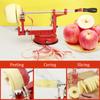 Three In One Fruit Peeler Manual Crank Peeler with Stable Suction Cup Labor-saving Peeler Suitable for Cutting Fruit Skin