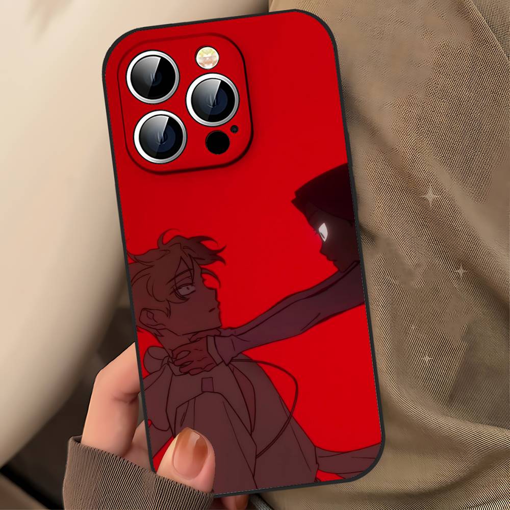 Чехол для телефона Alien Stage Luka Черный чехол для телефона, подходящий для IPhone 17,16,15,11,13,14 Pro Max,Plus,X,Xr,Xs Max,13Mini
