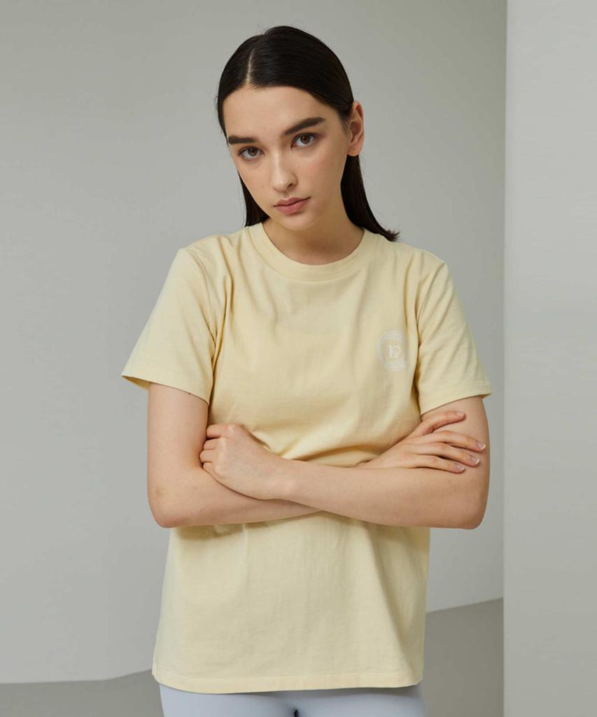 LOVEFORTY Logo T-Shirt Yellow