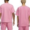 Adidas Originals X Pharrell Williams Collaboration Solid Sports Crew Neck T-Shirt Unisex Tops Pink HF9954
