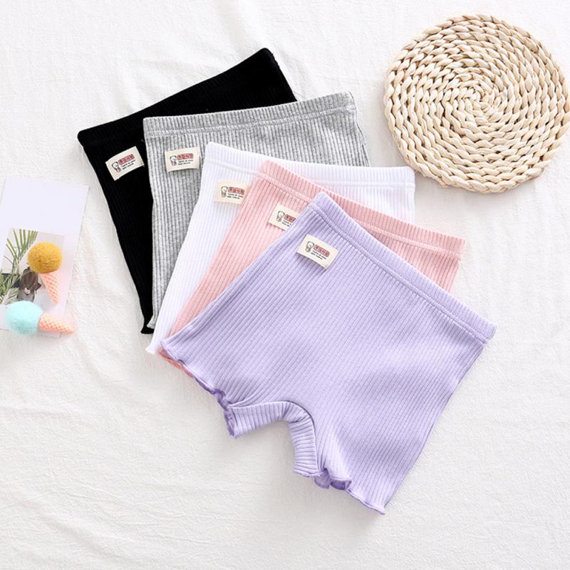 Защитные штаны для девочек Детские трусики Хлопковое нижнее белье Детские шорты