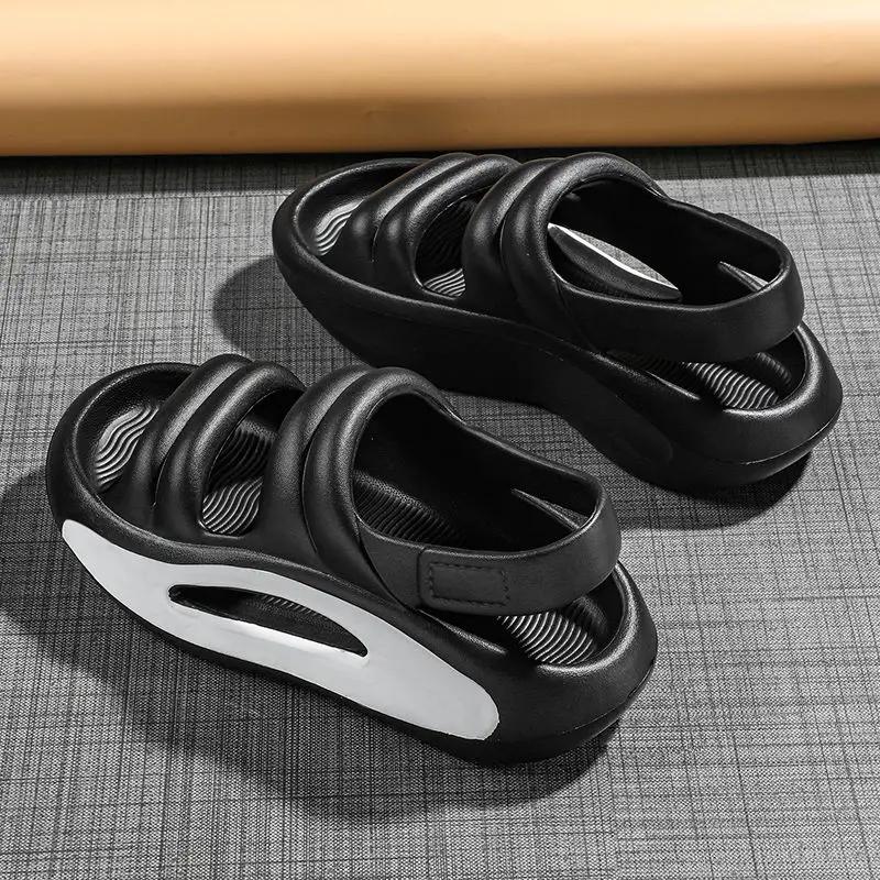 Fashion Rubber Male Shoe Beach Ultralight Buy High Quality Outdoor Japanese Luxury Designer Summer 2025 Non-slip Adult 39 H Men's Sandal