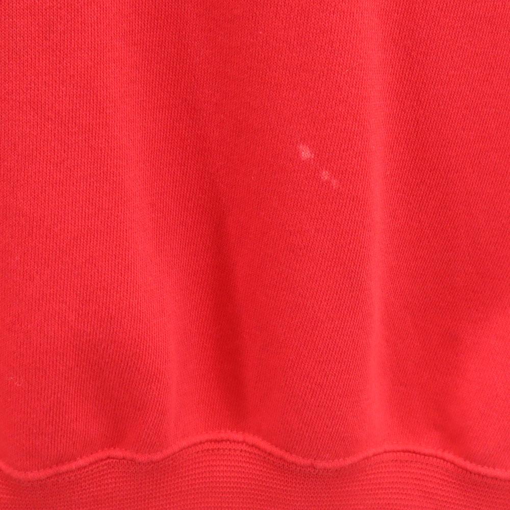 miki SPORTS Long sleeve sweat trainer M Red MIKI HOUSE Women Used