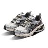 Mizuno XLG 2K unisex low-top Y2K chunky dad sneakers black silver D1GH260906